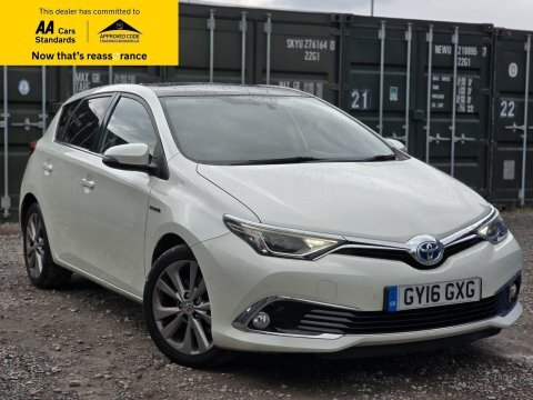 Toyota Auris 1.8 Vvt-h Excel White
