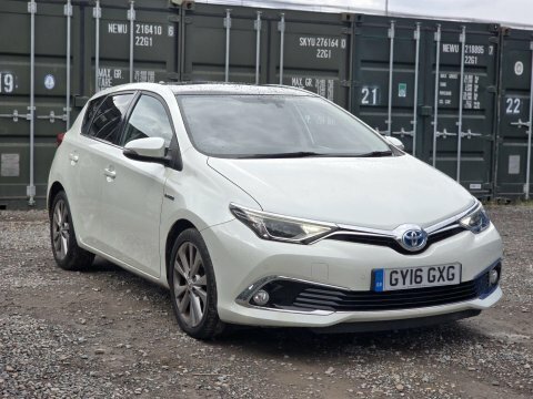 Toyota Auris 1.8 Vvt-h Excel GY16GXG White #5