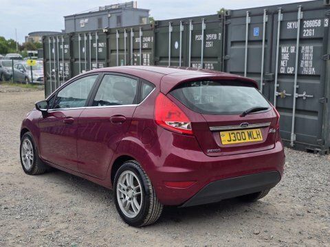 Ford Fiesta 1.25 Zetec Hatchback J300MLH Red #4