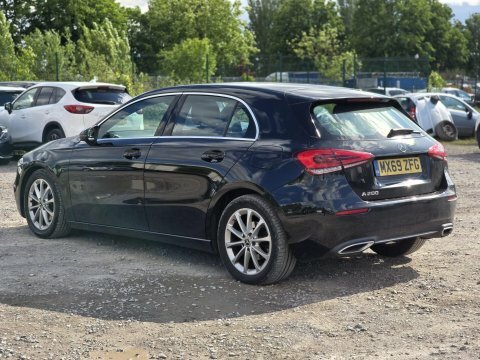 Mercedes-Benz A Class 1.3 A200 Sport MX69ZFG Black #4