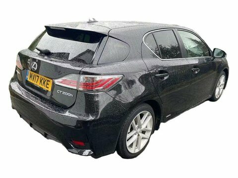 Lexus CT 1.8 200H Luxury MV17KKE Black #4