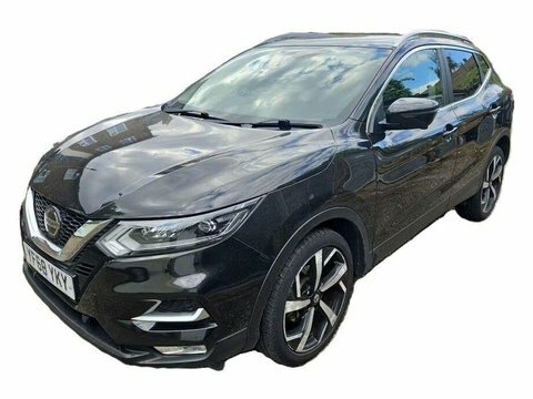 Nissan Qashqai 1.3 Dig-t Tekna YF68YKY Black #2