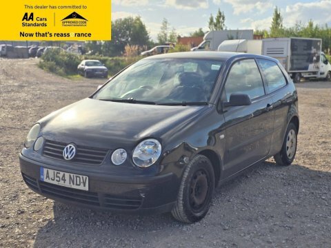 Volkswagen Polo 1.4 S Hatchback AJ54NDV Black #3