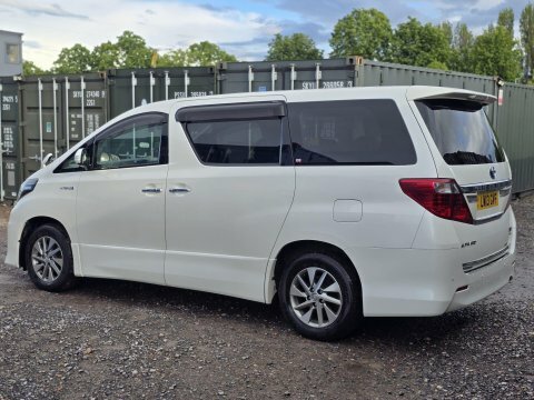 Toyota Alphard Hybridpowertailgatesuperclean White #4