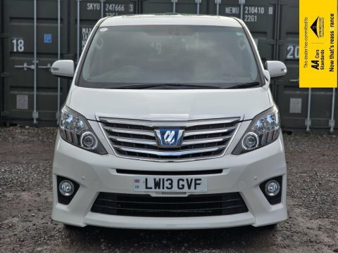 Toyota Alphard Hybridpowertailgatesuperclean White #2