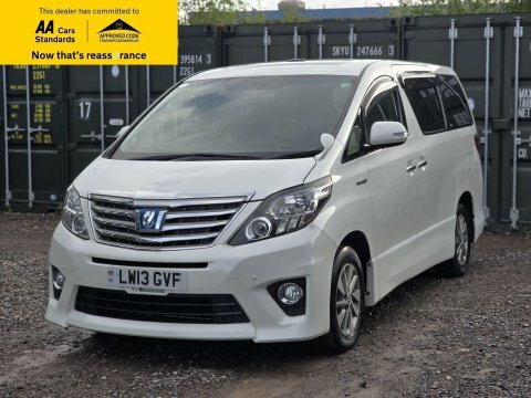 Toyota Alphard Hybridpowertailgatesuperclean White #3