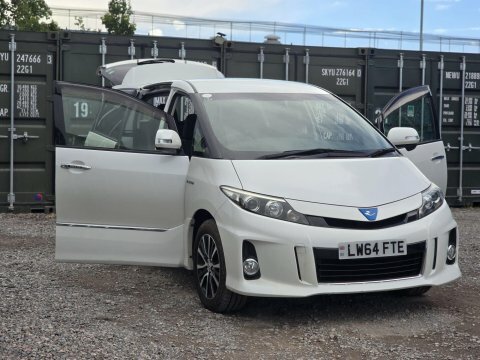 Toyota Estima Hybrideledoor Power Tailgatesuperclean White #6