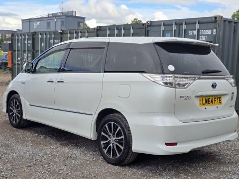 Toyota Estima Hybrideledoor Power Tailgatesuperclean White #4