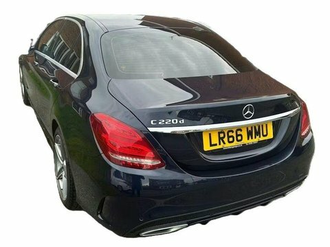 Mercedes-Benz C Class 2.1 C220d Amg LR66WMU Blue #3