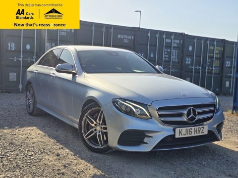 Mercedes-Benz E Class 2.0 E220d Amg Silver