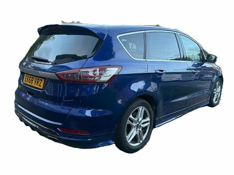 Ford S-Max 2.0 Tdci Titanium EK68VRZ Blue #4