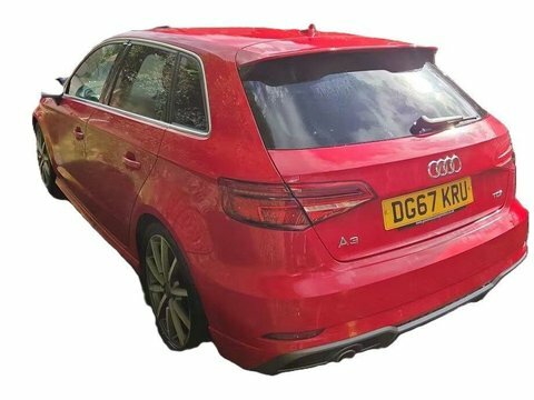 Audi A3 1.6 Tdi S DG67KRU Red #3