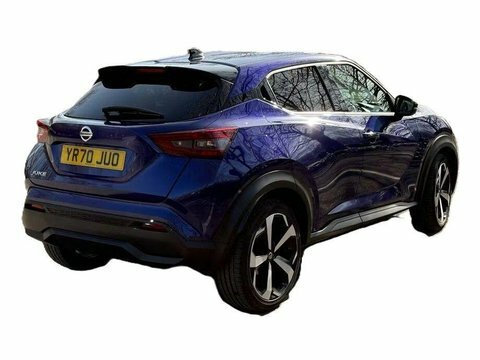 Nissan Juke 1.0 Dig-t Tekna YR70JUO Blue #4
