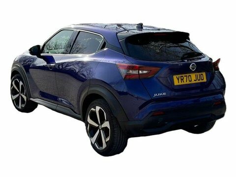 Nissan Juke 1.0 Dig-t Tekna YR70JUO Blue #3