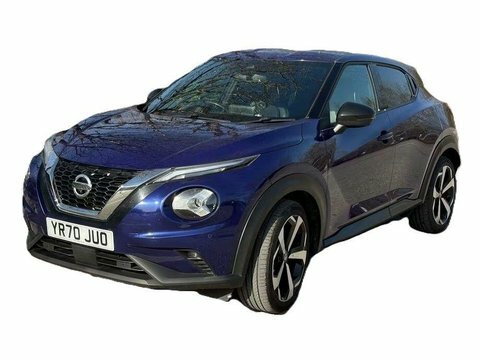 Nissan Juke 1.0 Dig-t Tekna YR70JUO Blue #2