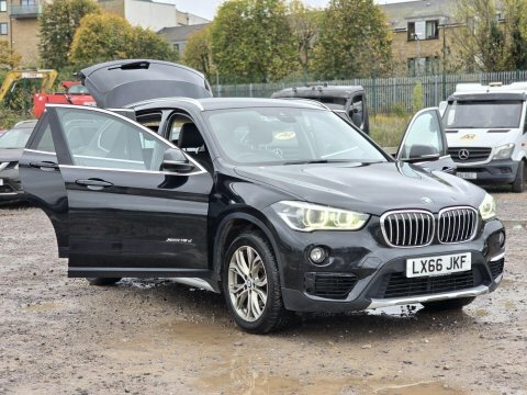 BMW X1 2.0 18D Xline LX66JKF Black #5