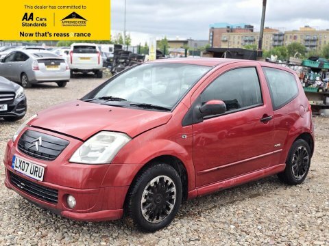 Citroen C2 1.1I Furio Hatchback LX07URU Red #3