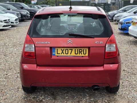 Citroen C2 1.1I Furio Hatchback LX07URU Red #6