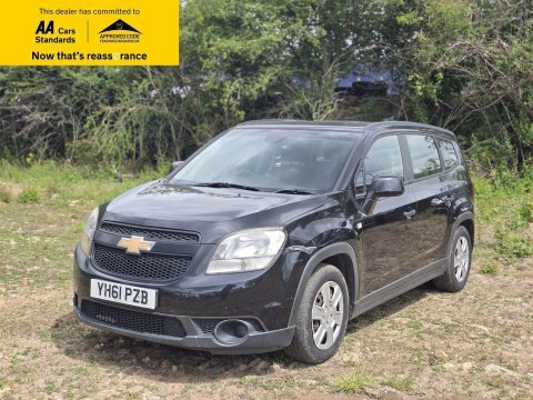 Chevrolet Orlando 1.8 Ls Mpv YH61PZB Black #3