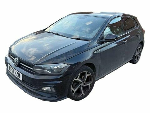 Volkswagen Polo 1.0 Tsi R-line AF71NZM Black #2