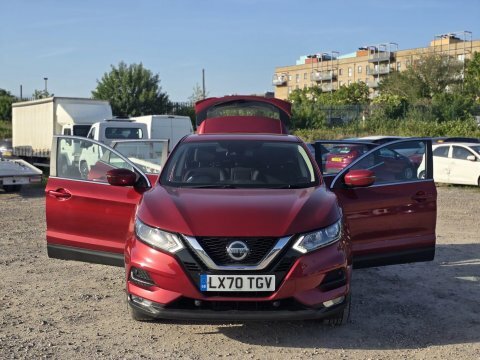 Nissan Qashqai 1.3 Dig-t Acenta LX70TGV Red #6