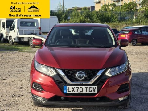 Nissan Qashqai 1.3 Dig-t Acenta LX70TGV Red #2