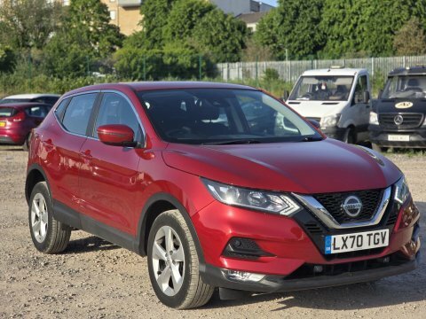 Nissan Qashqai 1.3 Dig-t Acenta LX70TGV Red #5