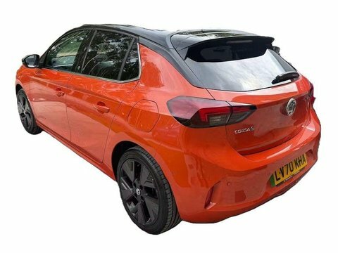Vauxhall Corsa-e 50Kwh Elite LV70KHA Orange #3