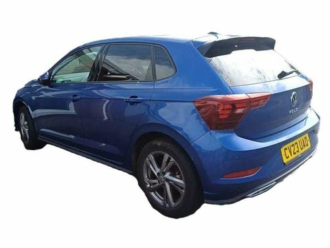 Volkswagen Polo 1.0 Tsi R-line CV23UAO Blue #3