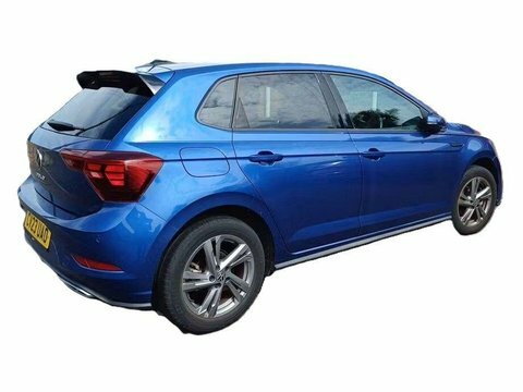 Volkswagen Polo 1.0 Tsi R-line CV23UAO Blue #4