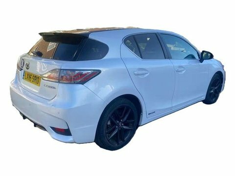 Lexus CT 1.8 200H Sport White #3