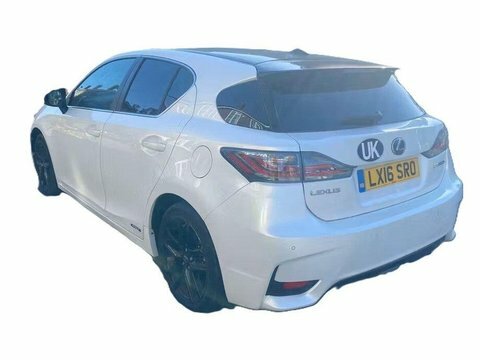 Lexus CT 1.8 200H Sport White #2
