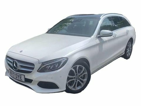 Mercedes-Benz C Class 2.1 C250d Sport RF17OYE White #2