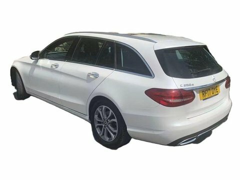 Mercedes-Benz C Class 2.1 C250d Sport RF17OYE White #3