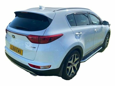 Kia Sportage 2.0 Crdi Gt-line LB18EMX White #4