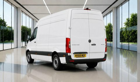 Mercedes-Benz Sprinter 2.1 314 Cdi WX68WEF White #5