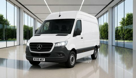 Mercedes-Benz Sprinter 2.1 314 Cdi WX68WEF White #3