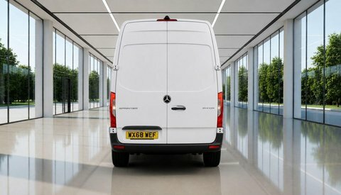 Mercedes-Benz Sprinter 2.1 314 Cdi WX68WEF White #6