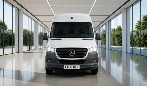 Mercedes-Benz Sprinter 2.1 314 Cdi WX68WEF White #2