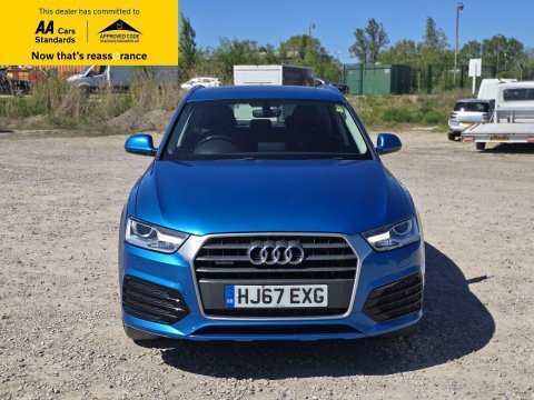 Audi Q3 2.0 Tfsi Sport HJ67EXG Blue #2