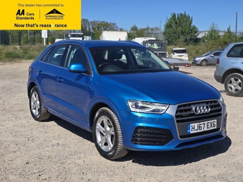 Audi Q3 2.0 Tfsi Sport HJ67EXG Blue #5