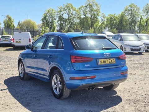 Audi Q3 2.0 Tfsi Sport HJ67EXG Blue #3