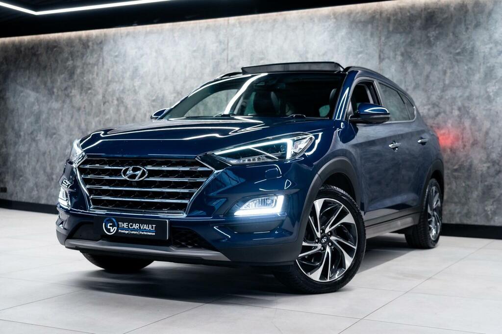 Hyundai Tucson 1.6 Crdi Premium Se Euro 6 Ss WF68GUG Blue #5