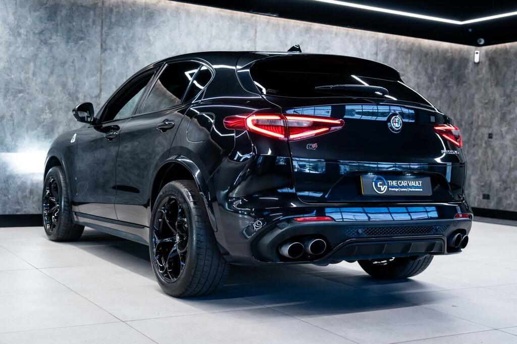 Alfa Romeo Stelvio 2.9 V6 Bi-turbo Quadrifoglio Q4 Awd Euro 6 S WO19NCF Black #6