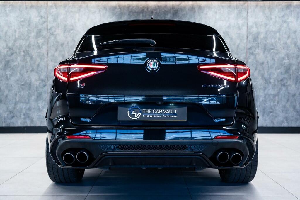 Alfa Romeo Stelvio 2.9 V6 Bi-turbo Quadrifoglio Q4 Awd Euro 6 S WO19NCF Black #3