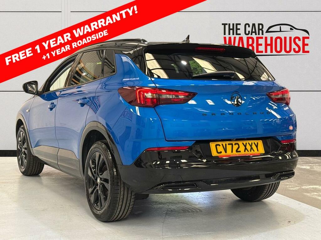 Vauxhall Grandland 1.2 Turbo Gs Line CV72XXY Blue #2