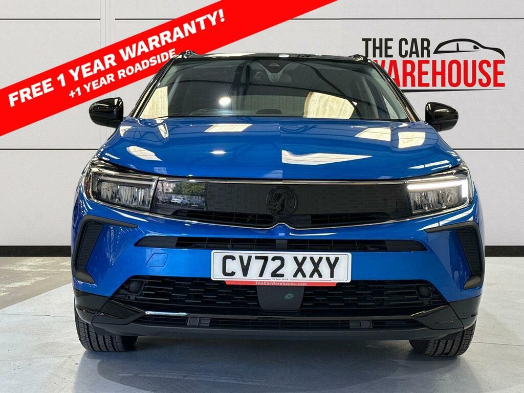 Vauxhall Grandland 1.2 Turbo Gs Line CV72XXY Blue #5