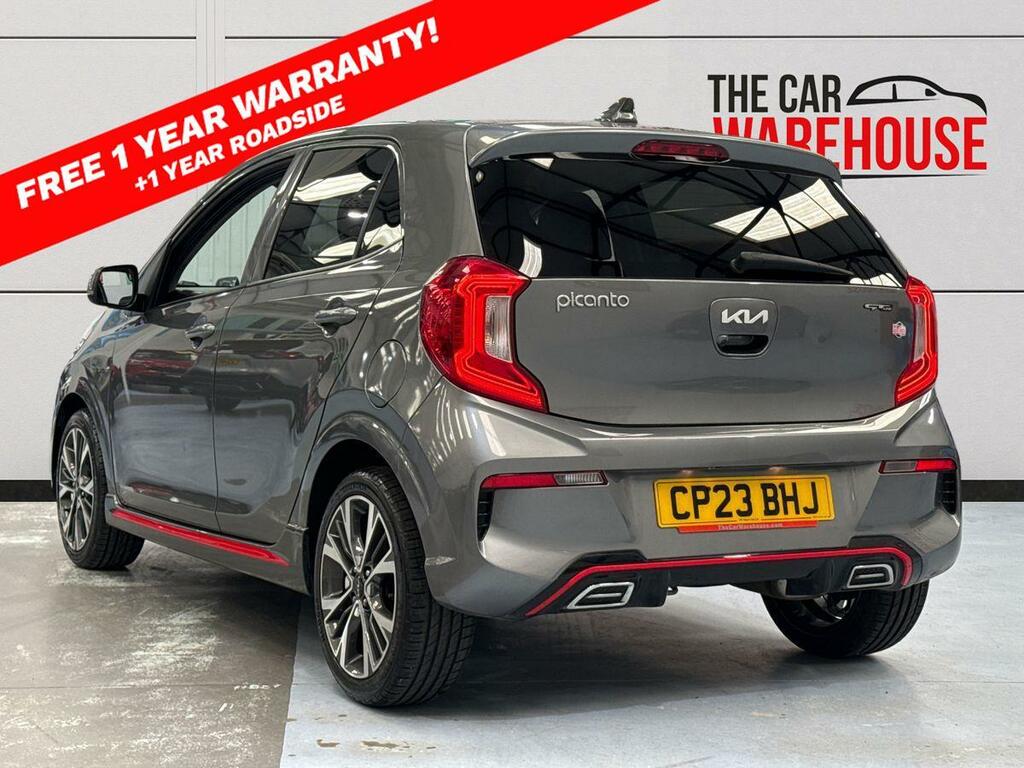 Kia Picanto 1.0 Gt-line 4 Seats CP23BHJ Grey #2