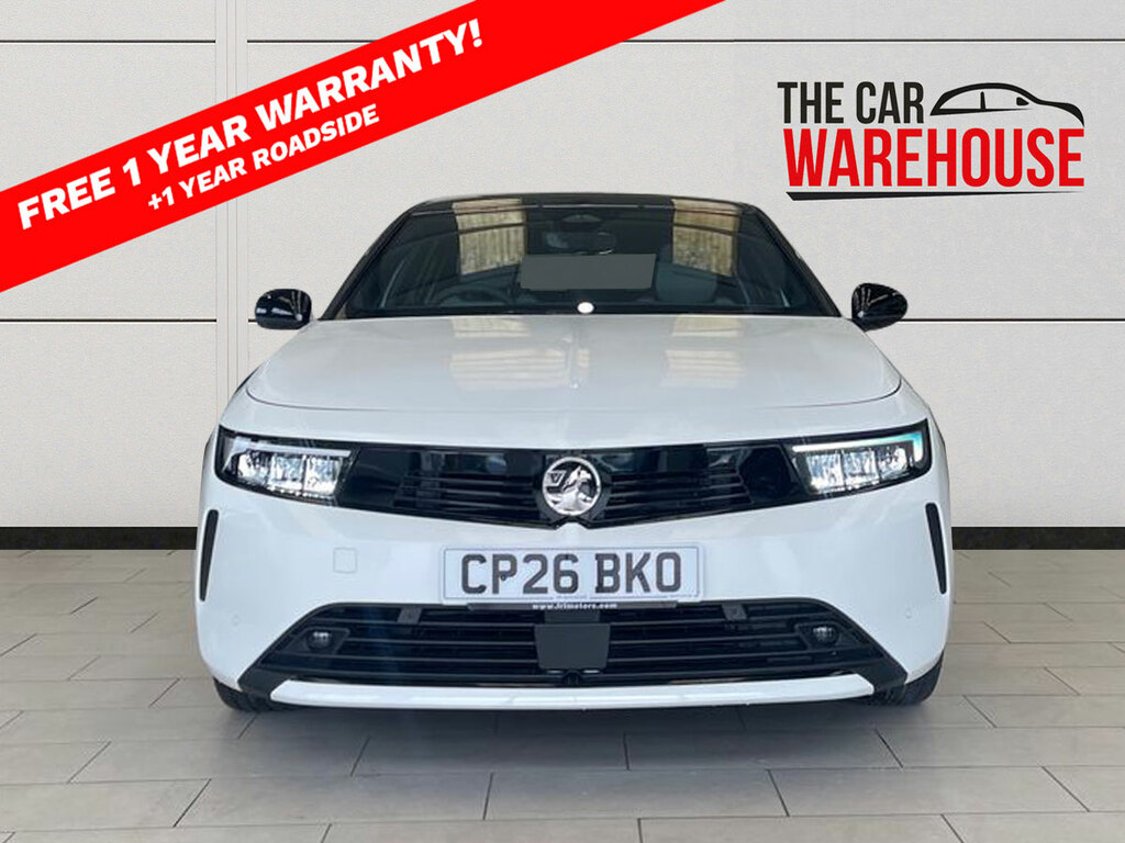 Vauxhall Astra 1.2 Turbo 130 Griffin CP26BKO White #5