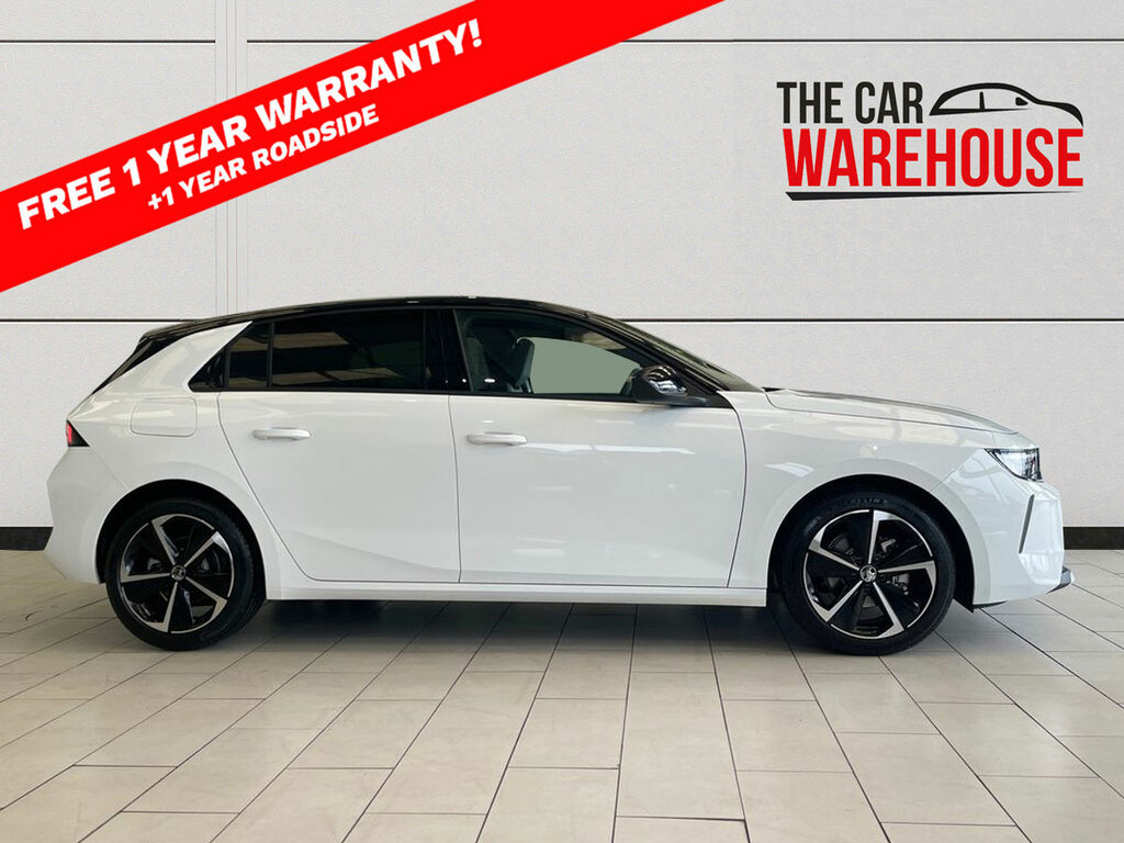 Vauxhall Astra 1.2 Turbo 130 Griffin CP26BKO White #6